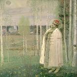 The Vision of the Young Bartholomew, 1889-90-Mikhail Vasilievich Nesterov-Giclee Print