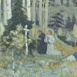 At the Field, 1911-Mikhail Vasilyevich Nesterov-Giclee Print