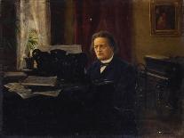 Portrait of the Composer Anton Rubinstein, Late 19th Century-Mikhail Yarovoy-Stretched Canvas