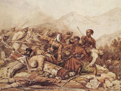 The Battle of the Valerik River on July 11, 1840, 1840