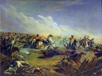 The Guard Hussars Attacking Near Warsaw on August 26Th, 1831, 1837-Mikhail Yuryevich Lermontov-Giclee Print