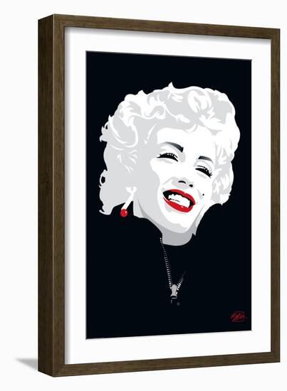 Miki Marilyn-Miki N/A-Framed Art Print