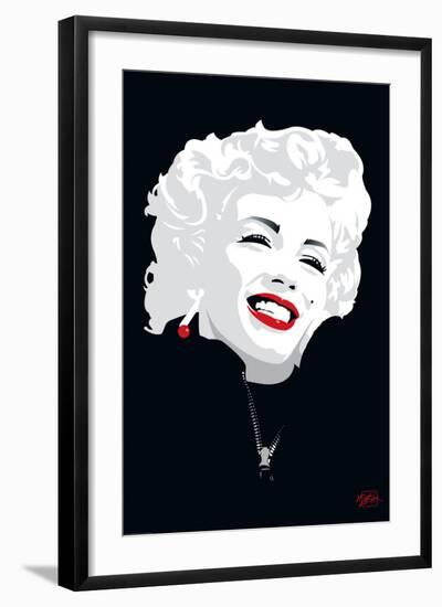 Miki Marilyn-Miki N/A-Framed Art Print