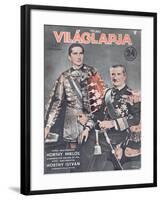 Miklos Horthy De Nagbanya with His Eldest Son-null-Framed Giclee Print