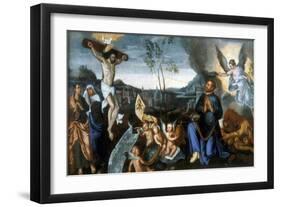 Miklos Zrinyi, Heroic Croatian/Hungarian General, Late 16th Century-null-Framed Giclee Print