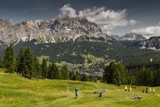 Europe, Italy, Alps, Dolomites, Mountains, Passo Giau, View from Rifugio Nuvolau-Mikolaj Gospodarek-Photographic Print