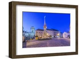 Mikulov Town Square at Dawn-Rob Tilley-Framed Photographic Print