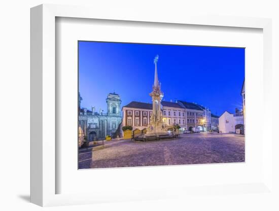 Mikulov Town Square at Dawn-Rob Tilley-Framed Photographic Print