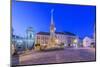 Mikulov Town Square at Dawn-Rob Tilley-Mounted Photographic Print