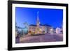 Mikulov Town Square at Dawn-Rob Tilley-Framed Photographic Print