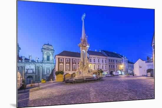 Mikulov Town Square at Dawn-Rob Tilley-Mounted Photographic Print