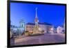 Mikulov Town Square at Dawn-Rob Tilley-Framed Photographic Print