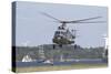 Mil Mi-8 Helicopter of the Lithuanian Air Force in Kiel, Germany-null-Stretched Canvas