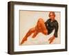 Mila, 1933-Alexander Yevgenyevich Yakovlev-Framed Giclee Print