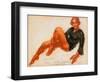 Mila, 1933-Alexander Yevgenyevich Yakovlev-Framed Giclee Print