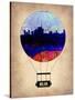 Milan Air Balloon-NaxArt-Stretched Canvas