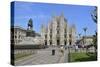 Milan Cathedral (Duomo), Piazza Del Duomo, Milan, Lombardy, Italy, Europe-Peter Richardson-Stretched Canvas