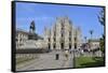 Milan Cathedral (Duomo), Piazza Del Duomo, Milan, Lombardy, Italy, Europe-Peter Richardson-Framed Stretched Canvas