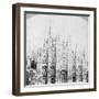 Milan Cathedral, Italy, Late 19th or Early 20th Century-null-Framed Photographic Print