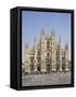 Milan Cathedral, Milan, Lombardia, Italy-Peter Scholey-Framed Stretched Canvas