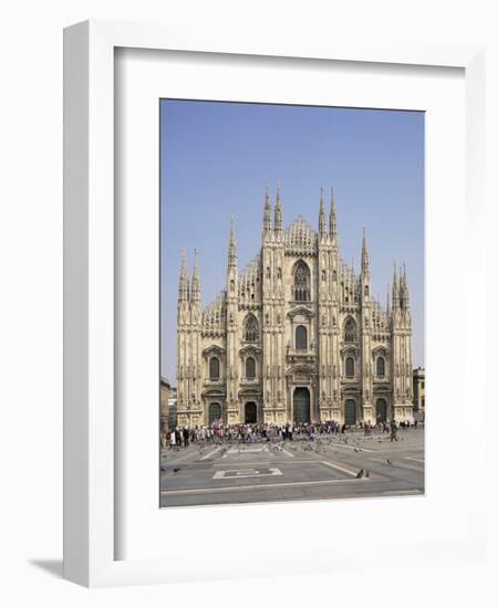 Milan Cathedral, Milan, Lombardia, Italy-Peter Scholey-Framed Photographic Print