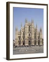 Milan Cathedral, Milan, Lombardia, Italy-Peter Scholey-Framed Photographic Print