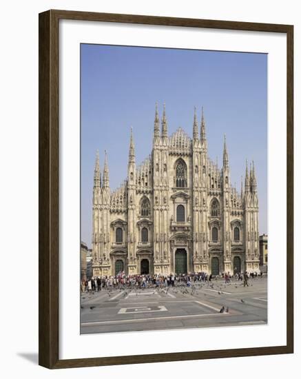 Milan Cathedral, Milan, Lombardia, Italy-Peter Scholey-Framed Photographic Print