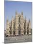 Milan Cathedral, Milan, Lombardia, Italy-Peter Scholey-Mounted Photographic Print