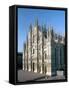 Milan Cathedral, Milan, Lombardy, Italy-Adam Woolfitt-Framed Stretched Canvas