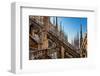 Milan Cathedral Roof Lombardy-null-Framed Art Print