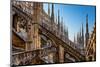 Milan Cathedral Roof Lombardy-null-Mounted Art Print