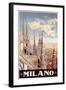 Milan Cathedral-null-Framed Art Print