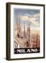 Milan Cathedral-null-Framed Art Print