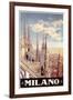 Milan Cathedral-null-Framed Art Print