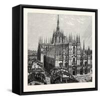 Milan Cathedral-null-Framed Stretched Canvas