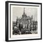 Milan Cathedral-null-Framed Giclee Print