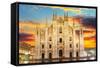 Milan - Duomo-TTstudio-Framed Stretched Canvas