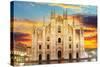 Milan - Duomo-TTstudio-Stretched Canvas