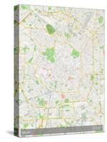 Milan, Italy Map-null-Stretched Canvas