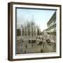 Milan (Italy), Piazza Del Duomo, Circa 1890-Leon, Levy et Fils-Framed Photographic Print