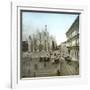 Milan (Italy), Piazza Del Duomo, Circa 1890-Leon, Levy et Fils-Framed Photographic Print