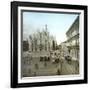 Milan (Italy), Piazza Del Duomo, Circa 1890-Leon, Levy et Fils-Framed Photographic Print