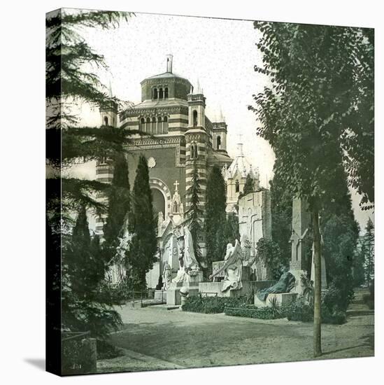 Milan (Italy), the Cemetery, Monument-Leon, Levy et Fils-Stretched Canvas
