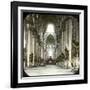 Milan (Italy), the Dome (XIVth-Xvth Centuries), the Nave, Circa 1890-Leon, Levy et Fils-Framed Photographic Print