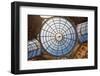 Milan, Milan Province, Lombardy, Italy. Glass dome of Galleria Vittorio Emanuele II shopping arc...-null-Framed Photographic Print