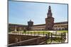 Milan, Milan Province, Lombardy, Italy. Sforzesco Castle. Castello Sforzesco.-null-Mounted Photographic Print