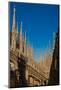 Milan, Milan Province, Lombardy, Italy. Spires on the roof of the Duomo, or cathedral.-null-Mounted Photographic Print