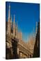 Milan, Milan Province, Lombardy, Italy. Spires on the roof of the Duomo, or cathedral.-null-Stretched Canvas