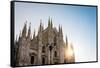 Milan's Duomo (Cathedral), Milan, Lombardy, Italy, Europe-Alexandre Rotenberg-Framed Stretched Canvas