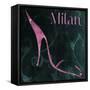 Milan Shoes-Mindy Sommers-Framed Stretched Canvas